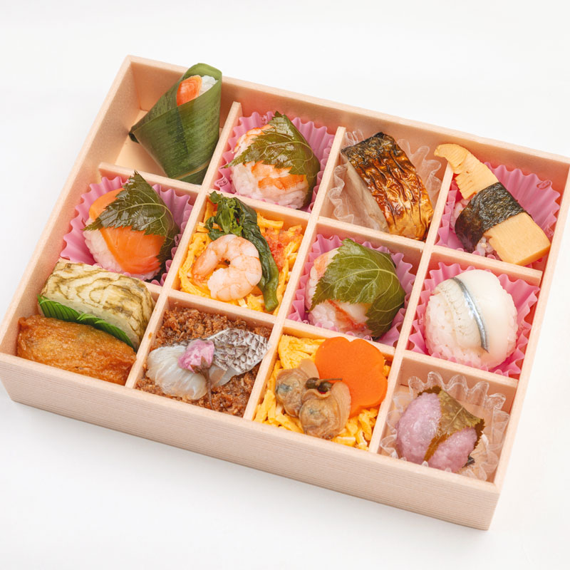 春のおとずれ 彩り寿司