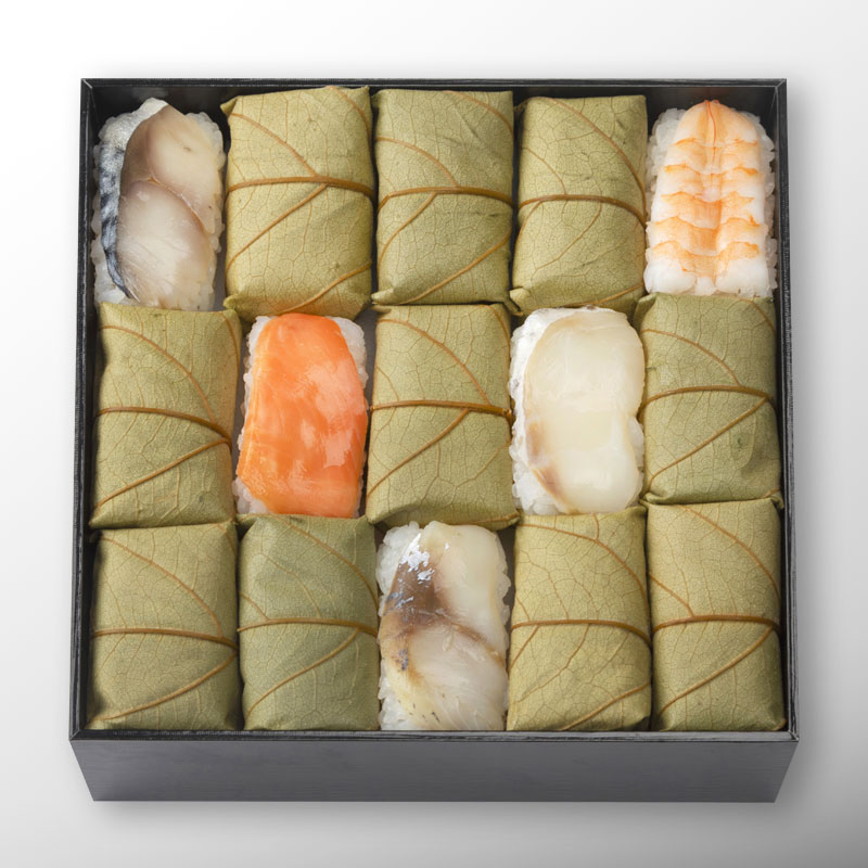 【母の日限定仕様】柿の葉寿司5色15個入