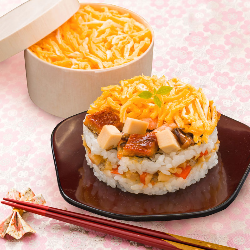 【冷凍】母の日ちらし寿司と蒸し寿司