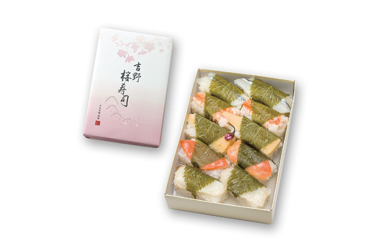 >桜寿司５種１０個入箱画像