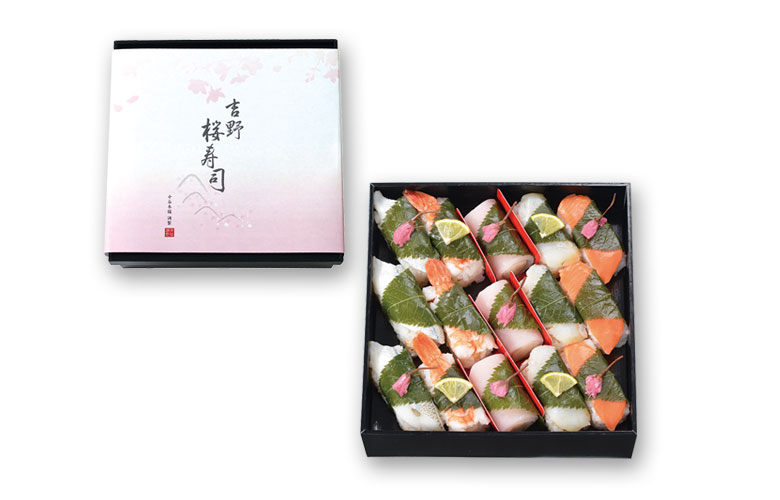 桜寿司詰合せ一段箱画像