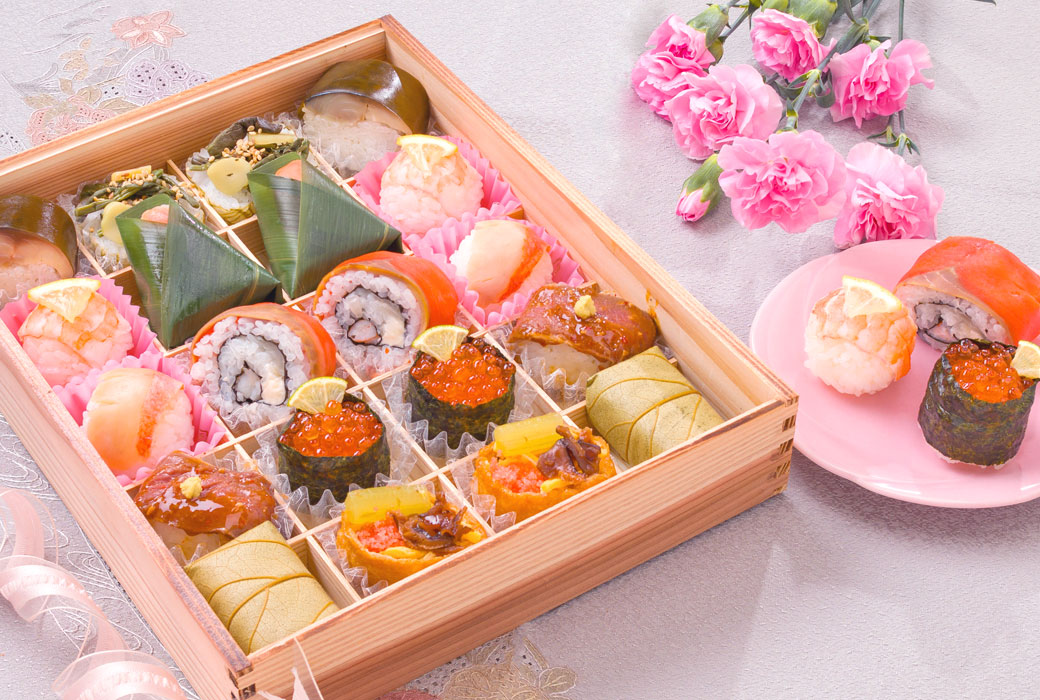 お慶びのお寿司「華」母の日イメージ
